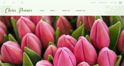 Desktop Screenshot of choiceflowers.ca